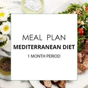 MEDITERRANEAN DIET - MEAL PLAN FOR 1 MONTH